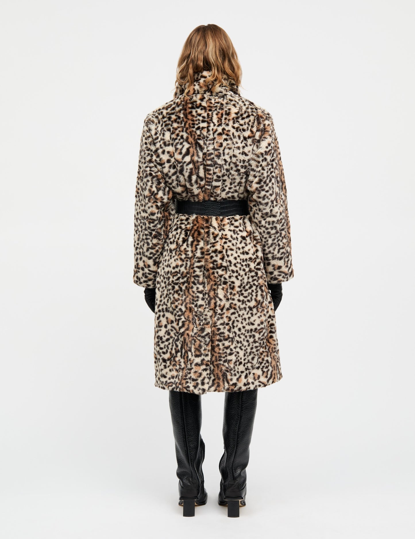 Faux Leo Nora Coat
