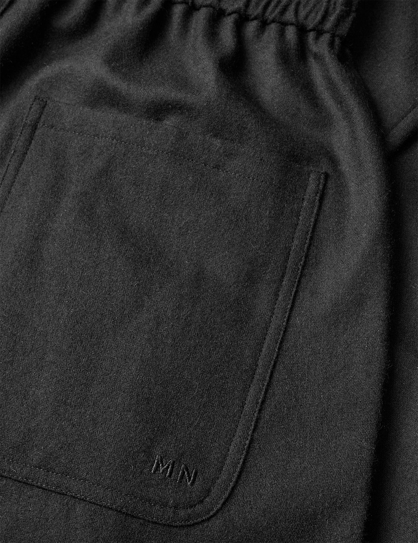 Fancy Wool Drawstring Pants