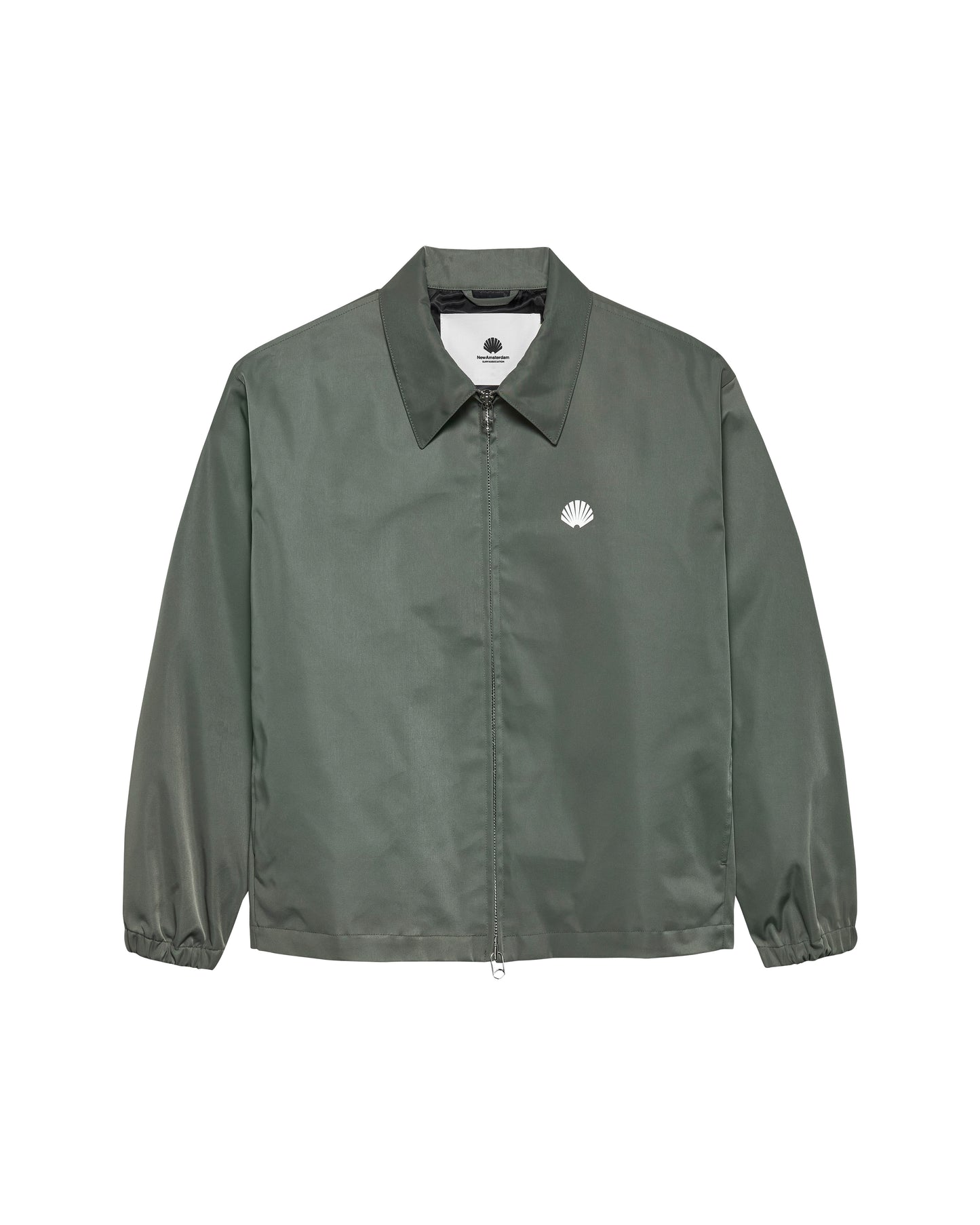 Nylon Coach Jacket