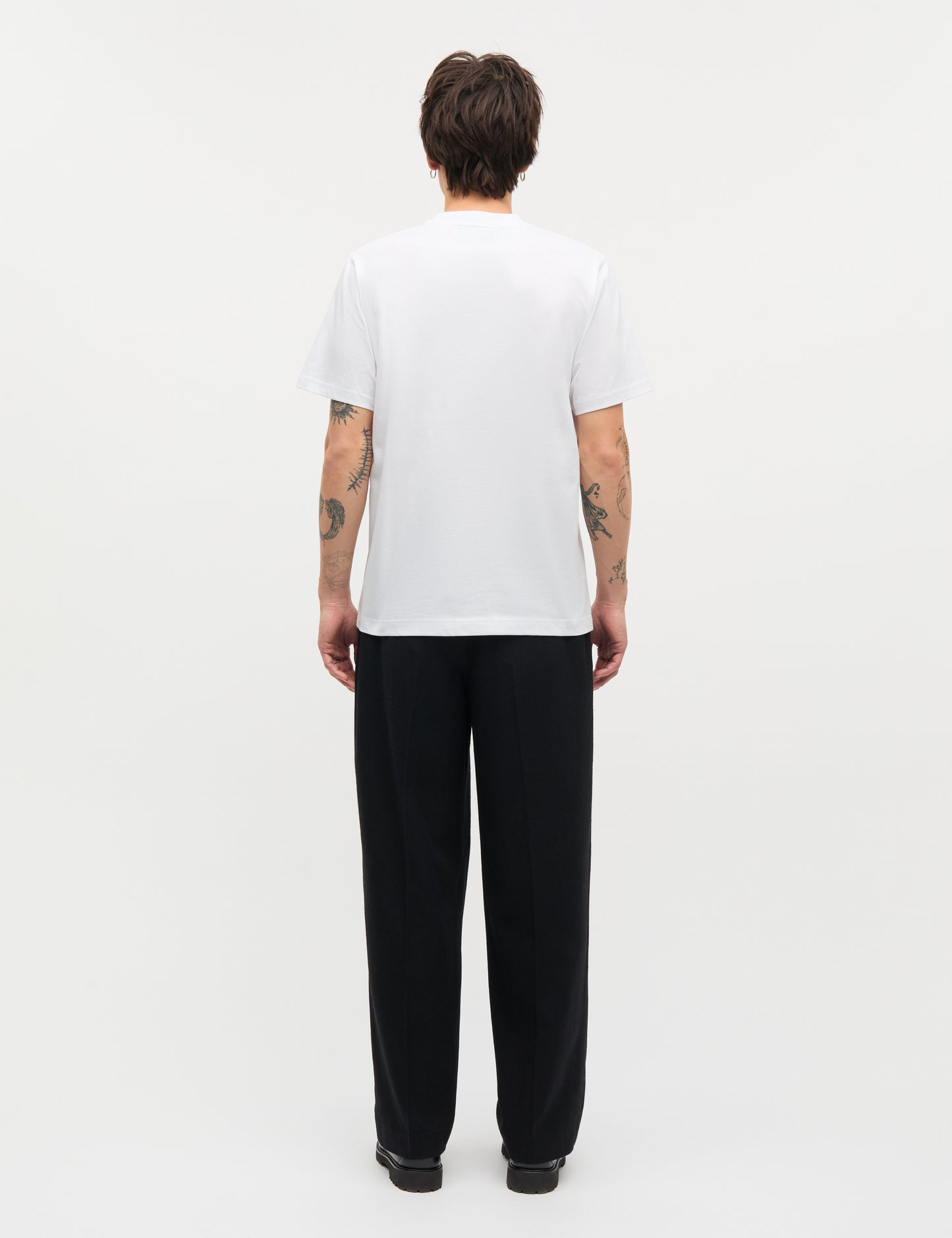 Fancy Wool Drawstring Pants