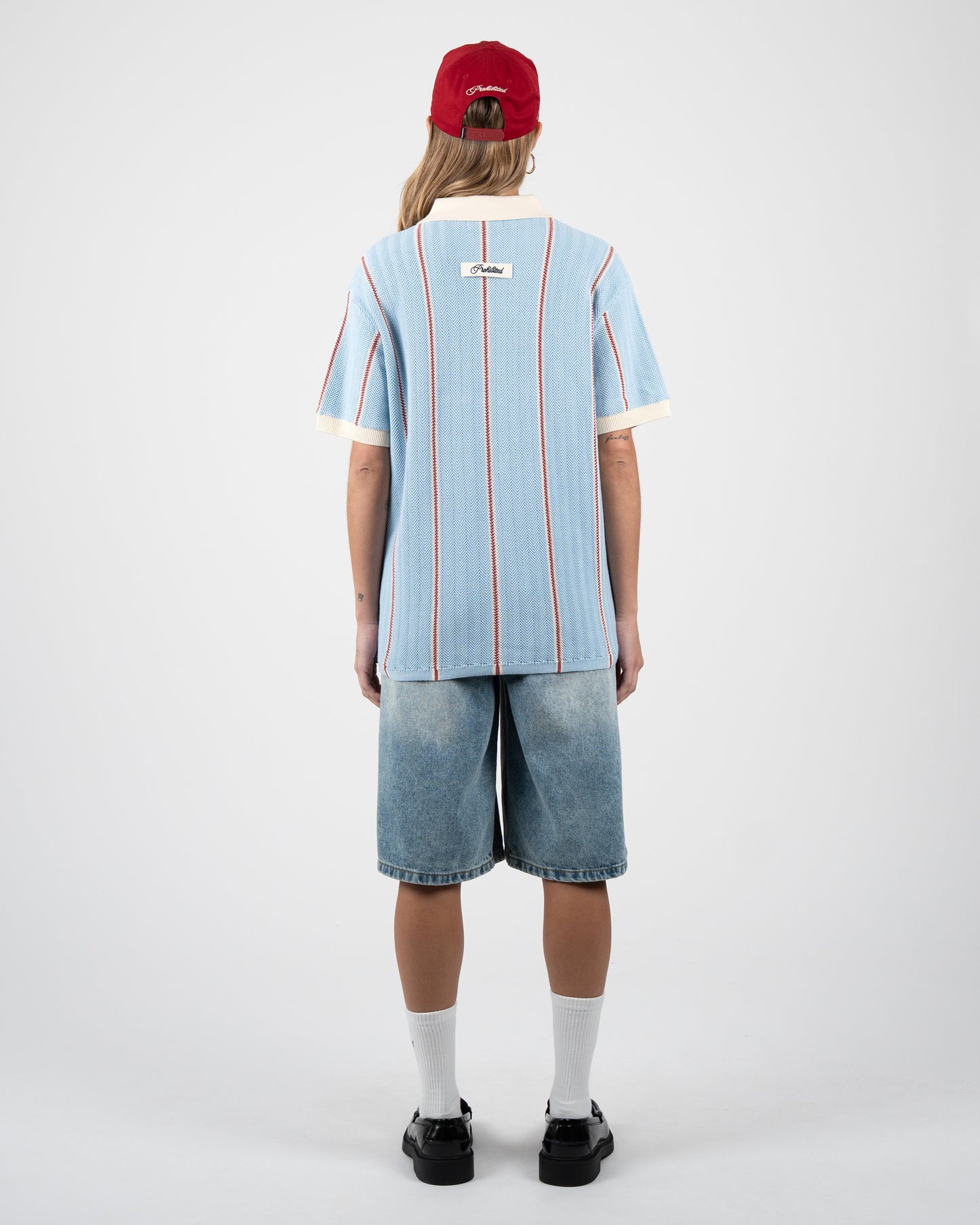 Prohibited Off Season Knit Polo – Damen Rückenansicht