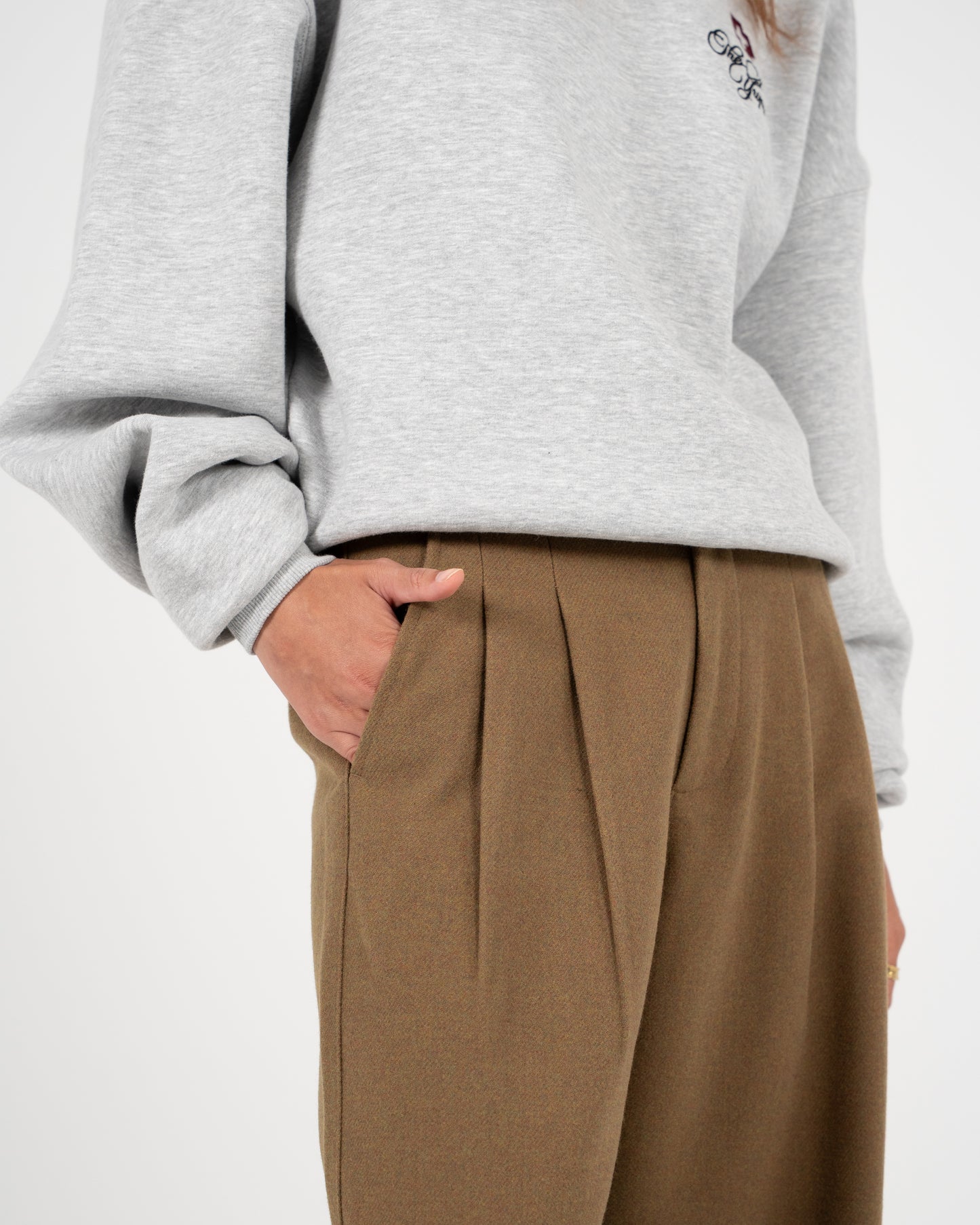 Double Pleated Club Pants