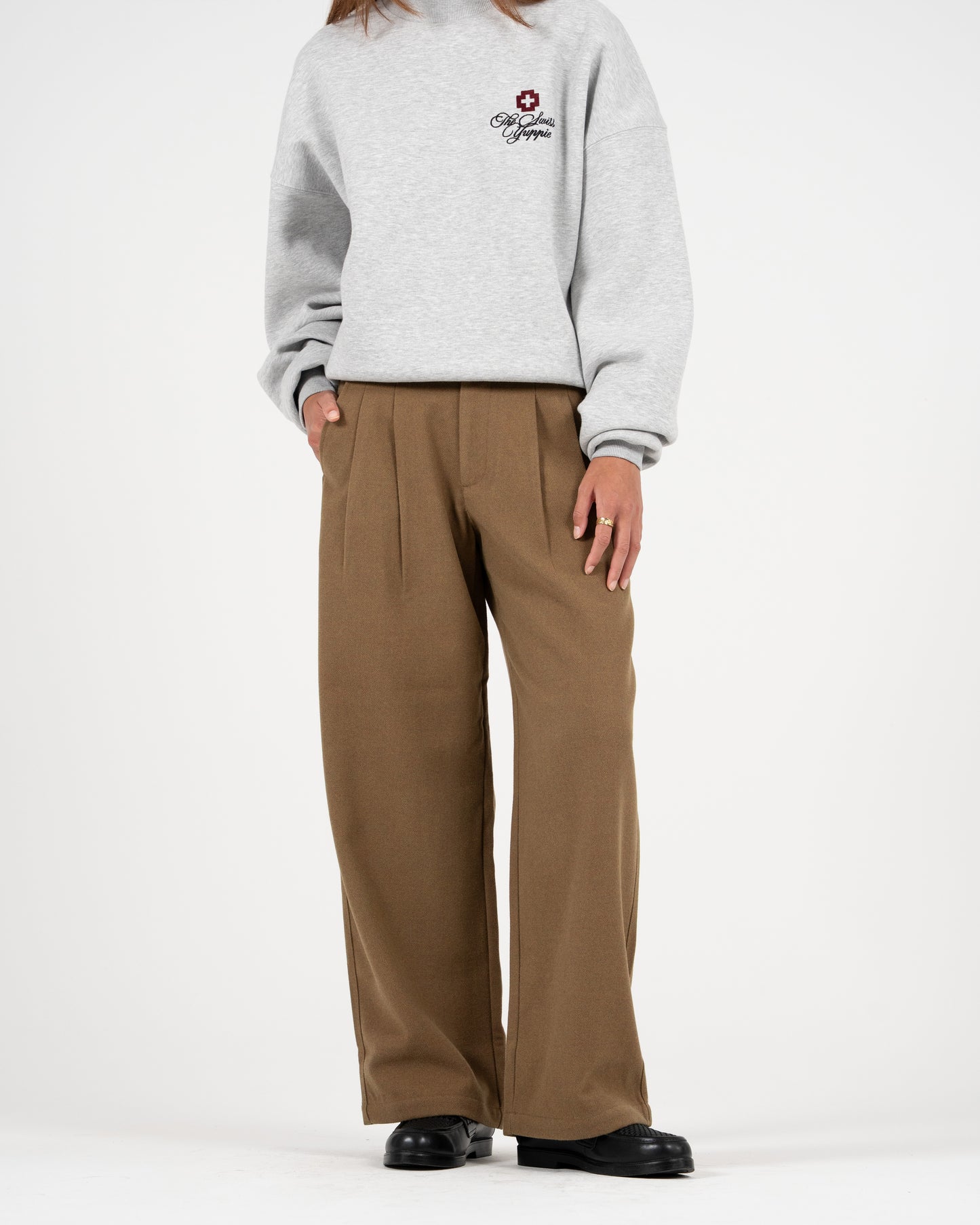 Double Pleated Club Pants