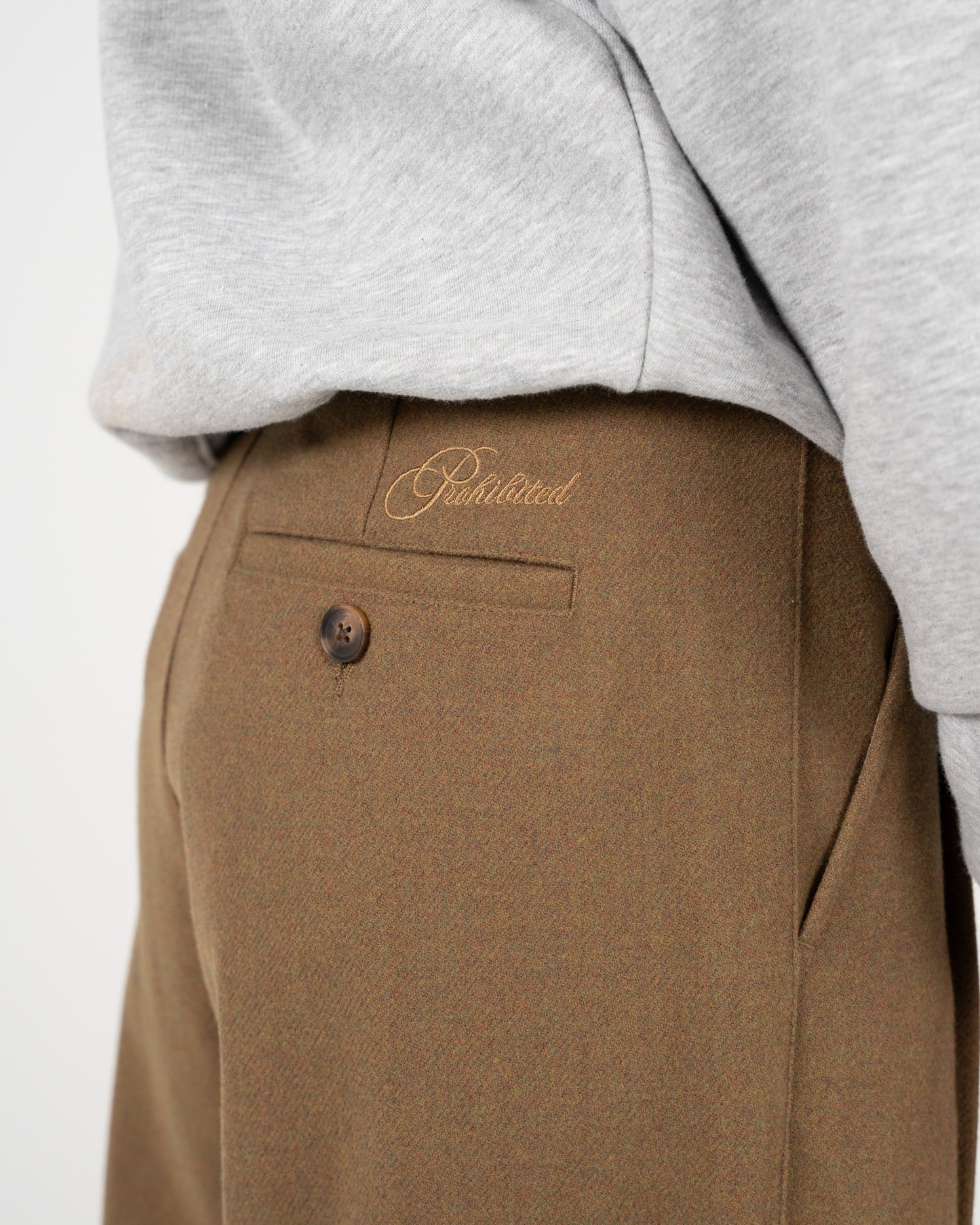 Double Pleated Club Pants