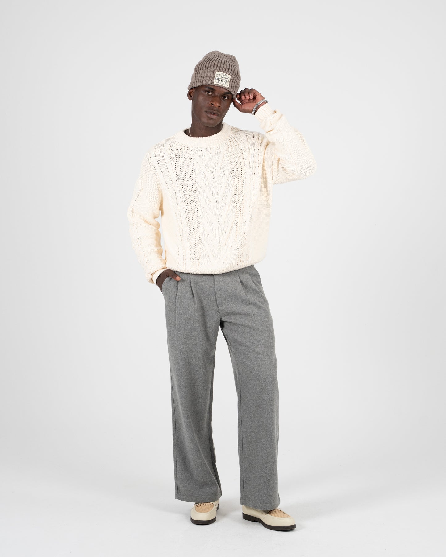 Sunday Cable Knit Sweater