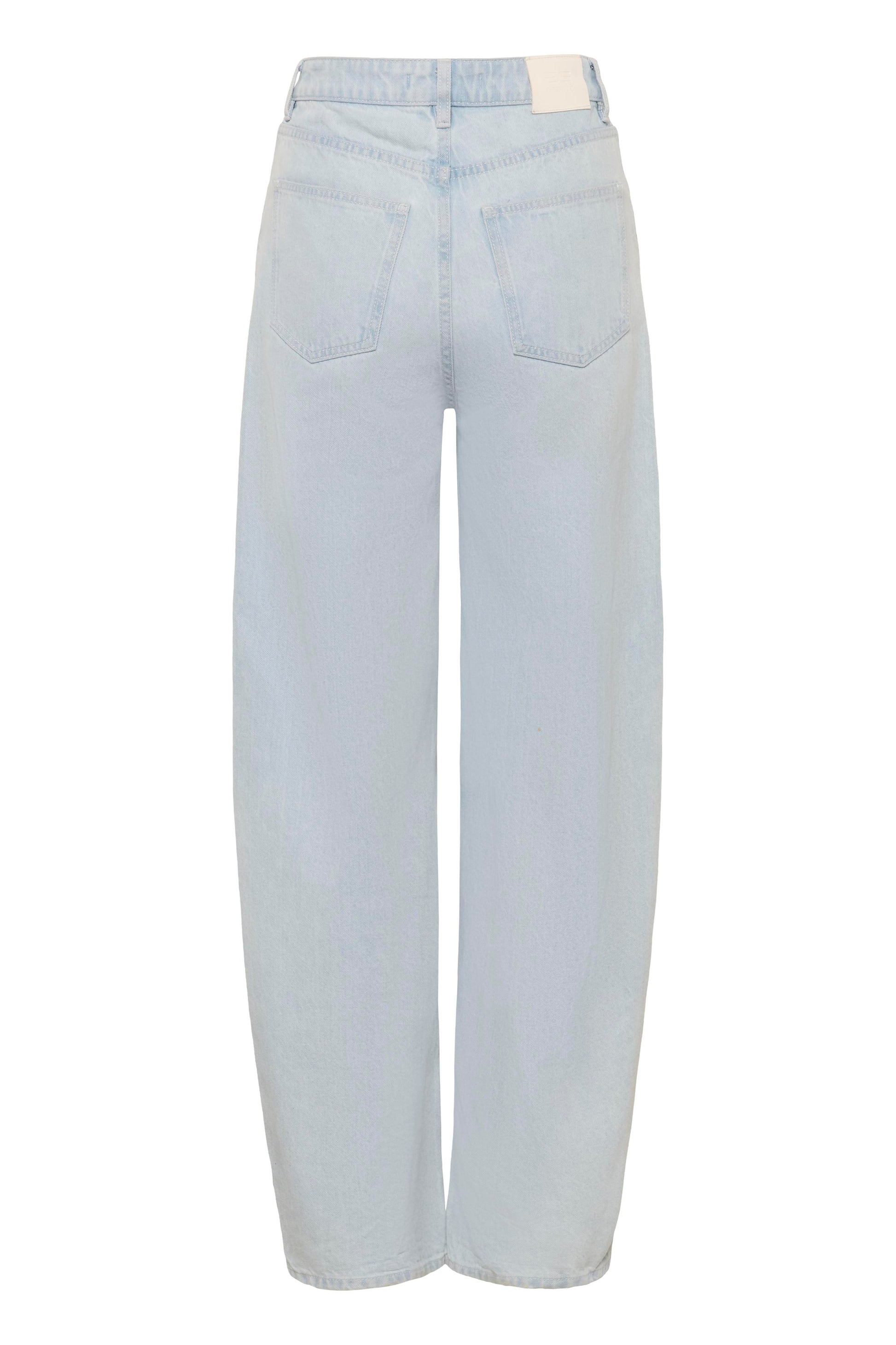 Hintere Ansicht der Gestuz Barrel Jeans