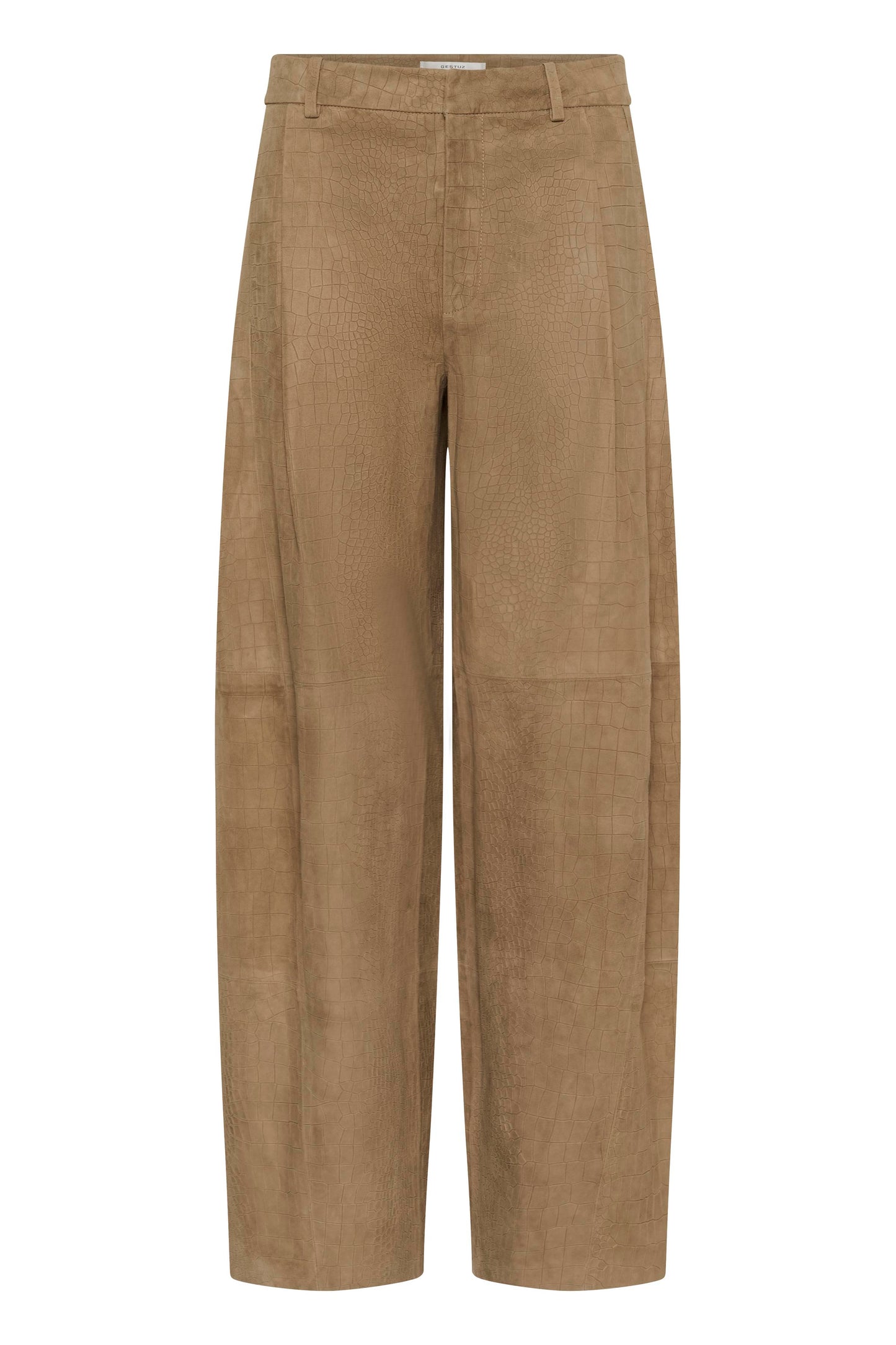 Gestuz Estelle Wildlederhose braun