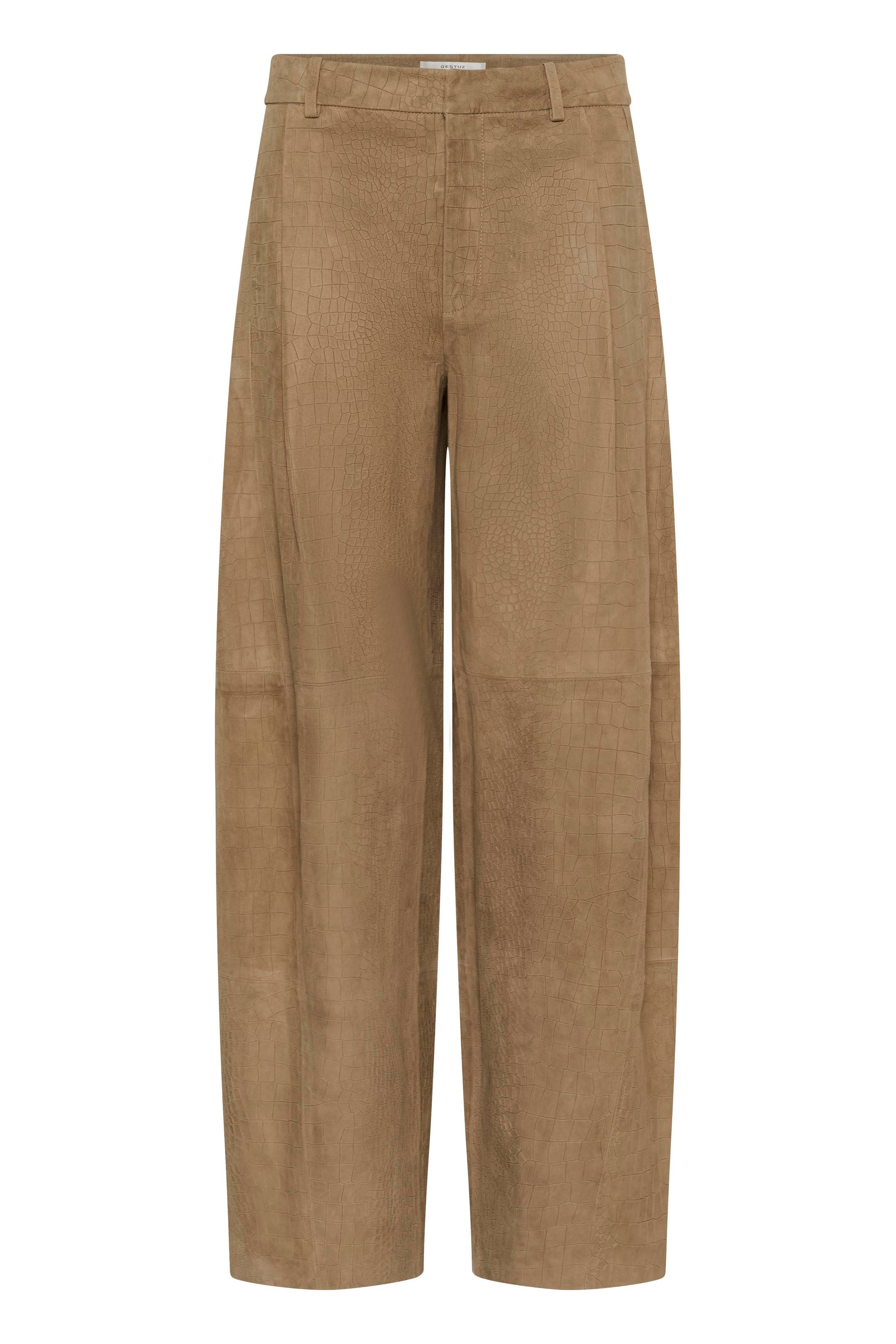 Gestuz Estelle Wildlederhose braun