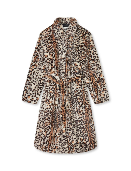 Faux Leo Nora Coat