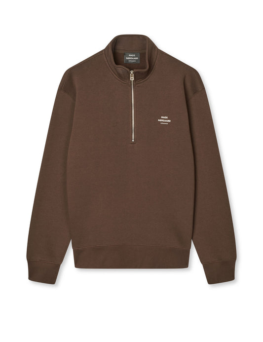 Standard Half Zip Logo Sweat