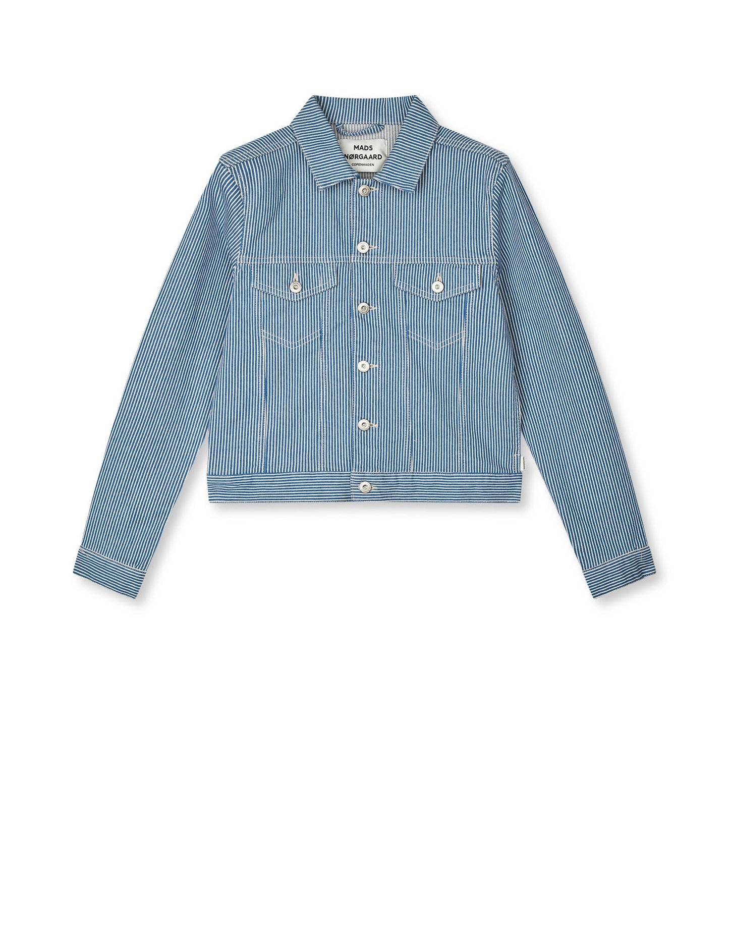 Mads Nørgaard Hickory Punk Demi Jacket gestreift