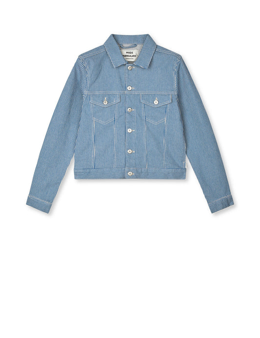 Mads Nørgaard Hickory Punk Demi Jacket gestreift