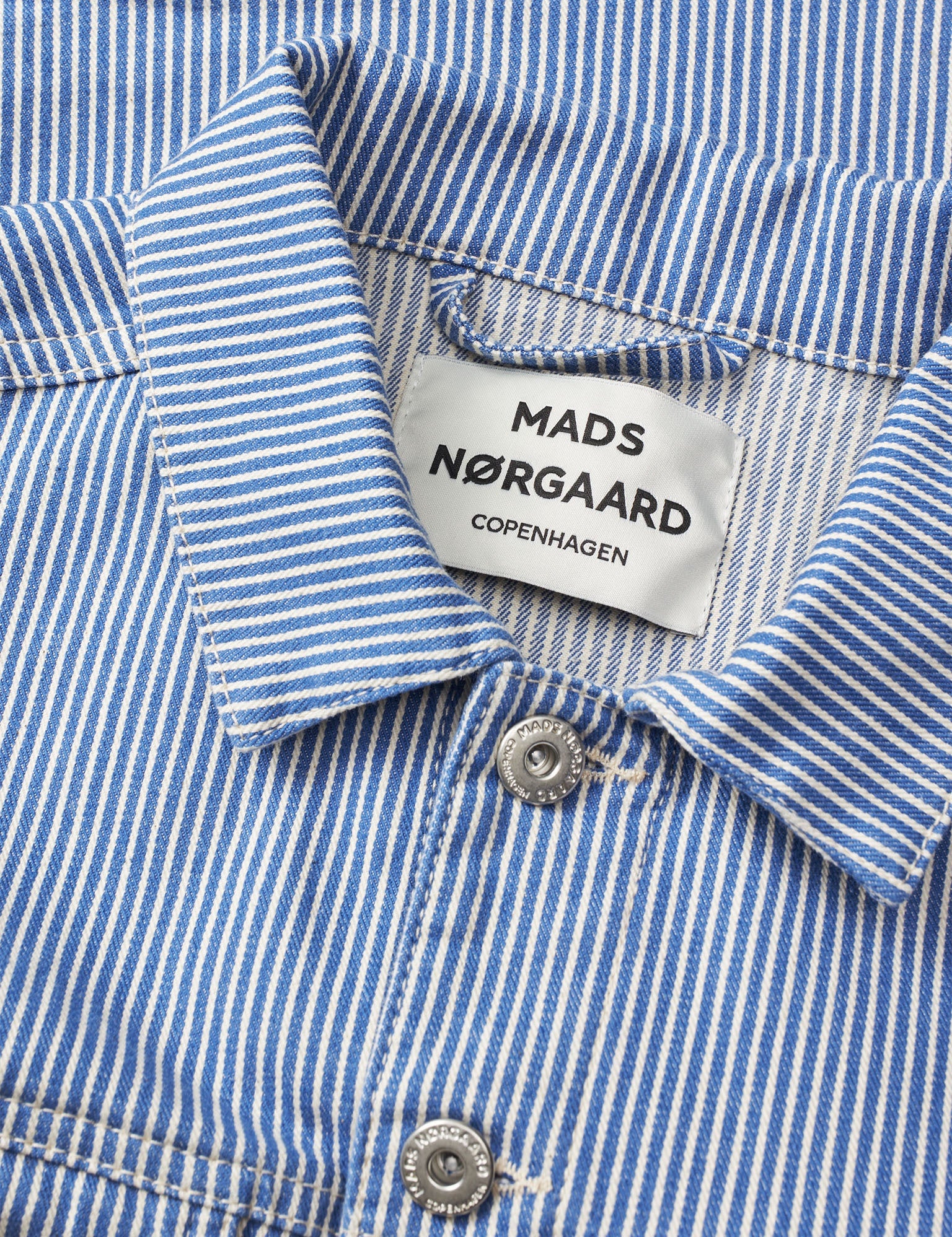 Detailansicht Hickory Denim Jacket von Mads Nørgaard