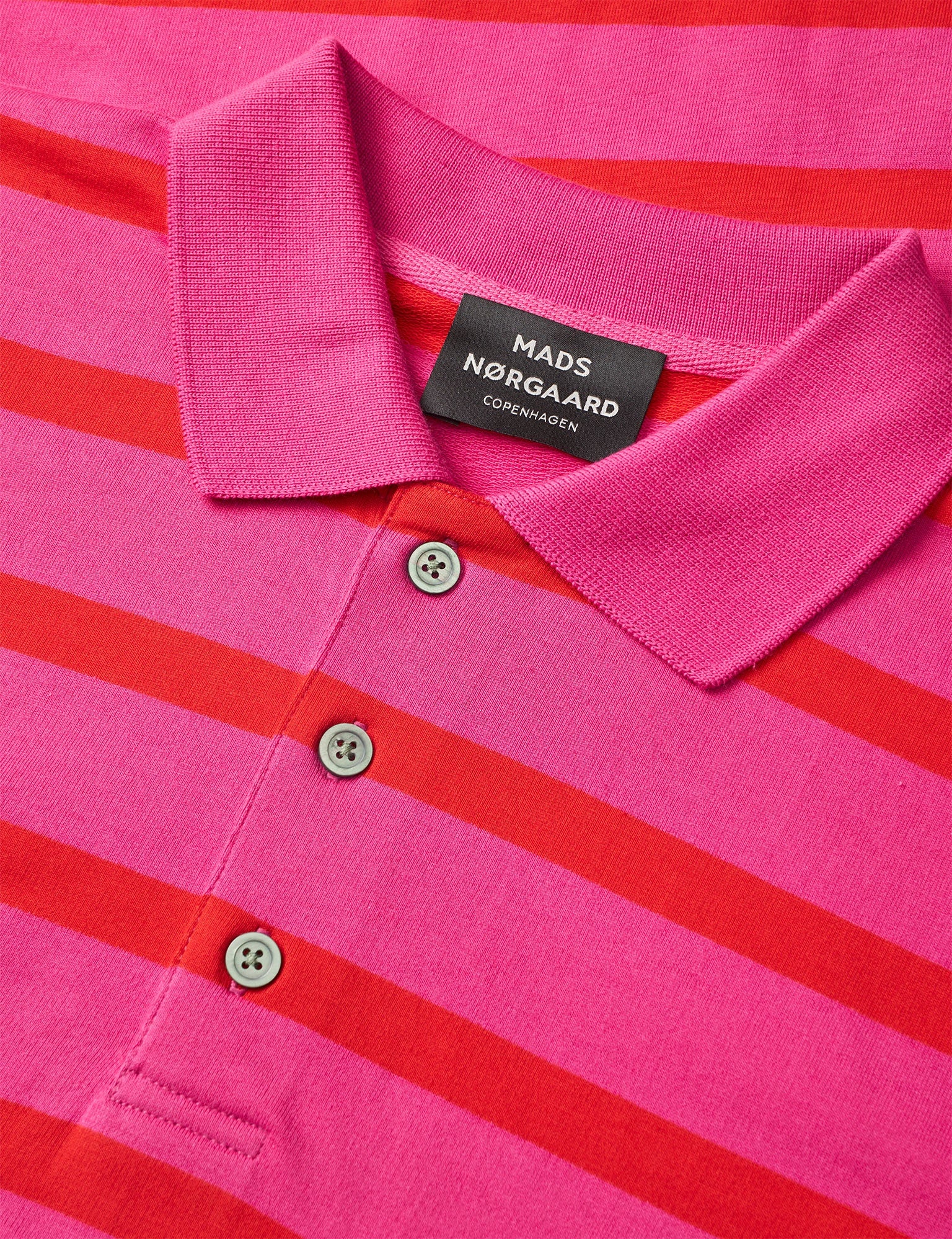 Detailansicht Polo ST Tee Streifen