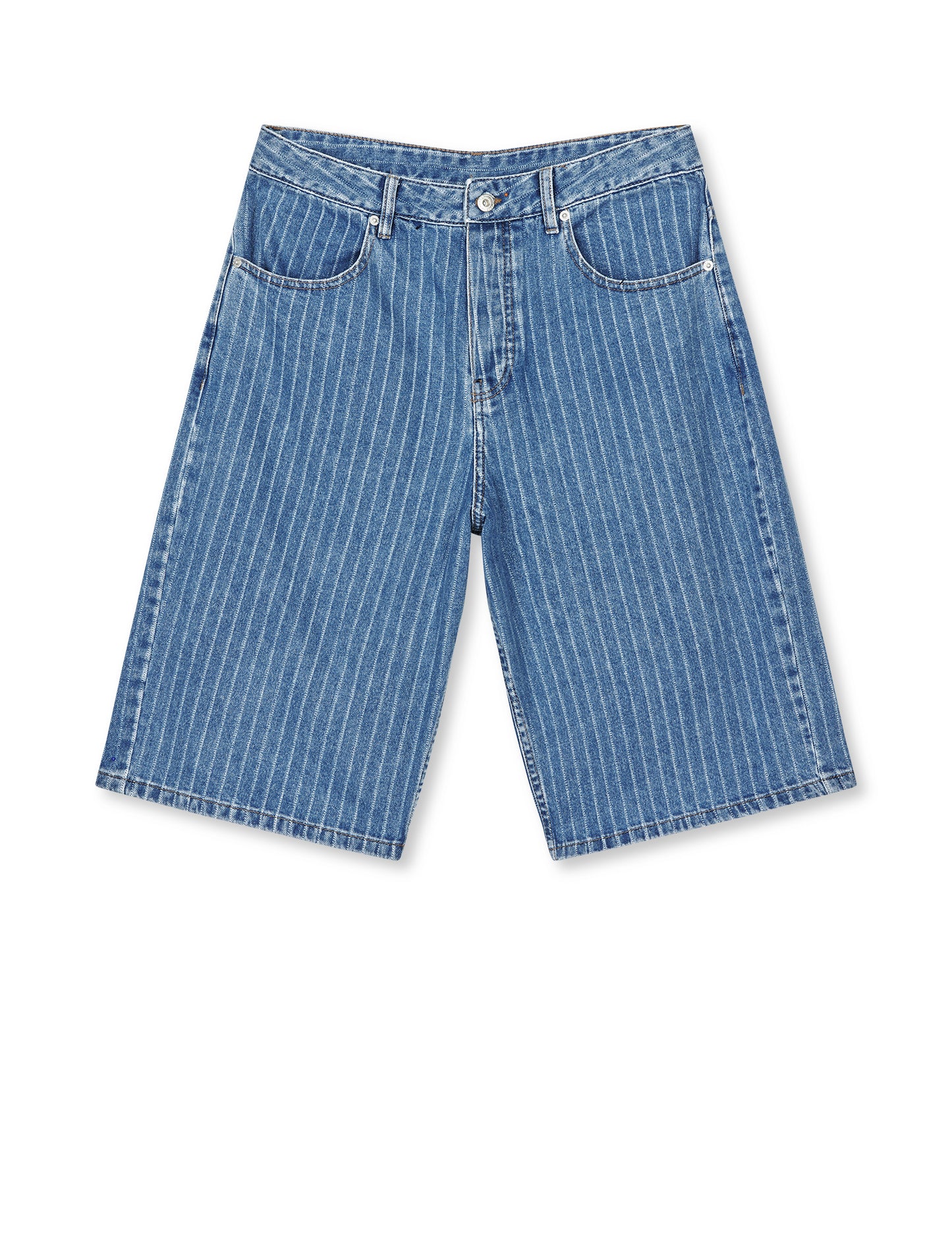 Striped Denim Hannes Shorts