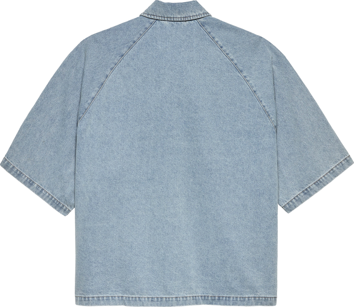 Lyocell Short Sleeves Light Blue