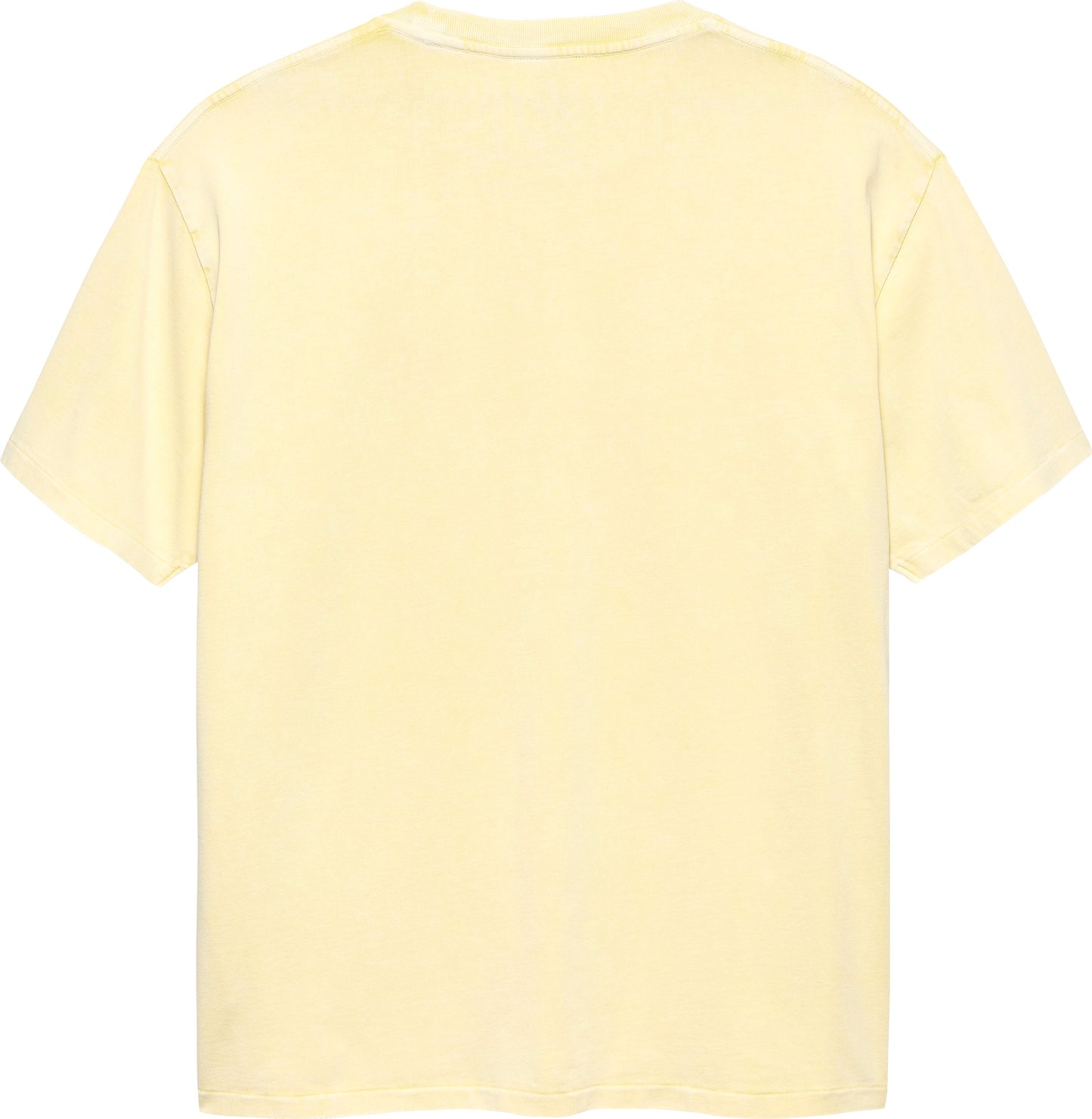 Heavy Jersey Baumwollqualität des New Amsterdam Chop Tee in Butter Yellow