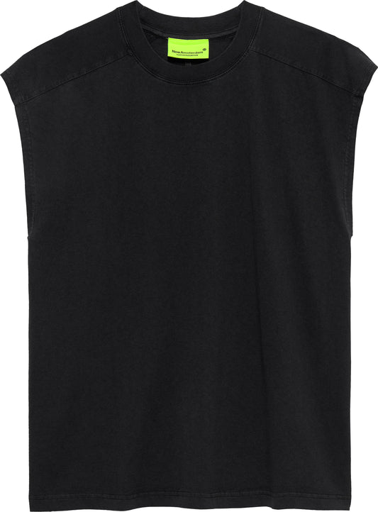 New Amsterdam Surf Association Name Tee Sleeveless aus mercerisierter Baumwolle – oversized