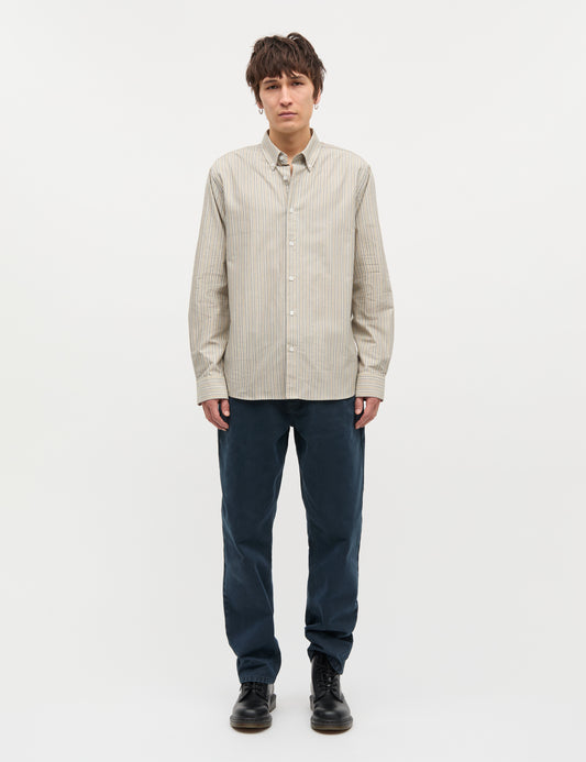 Cotton Oxford Sune Stripe Shirt