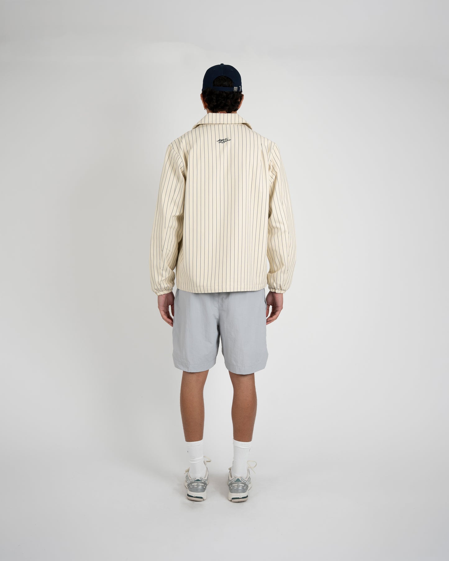 Prohibited Belmont Jacket Pinstripe – Herren Rückenansicht Detail