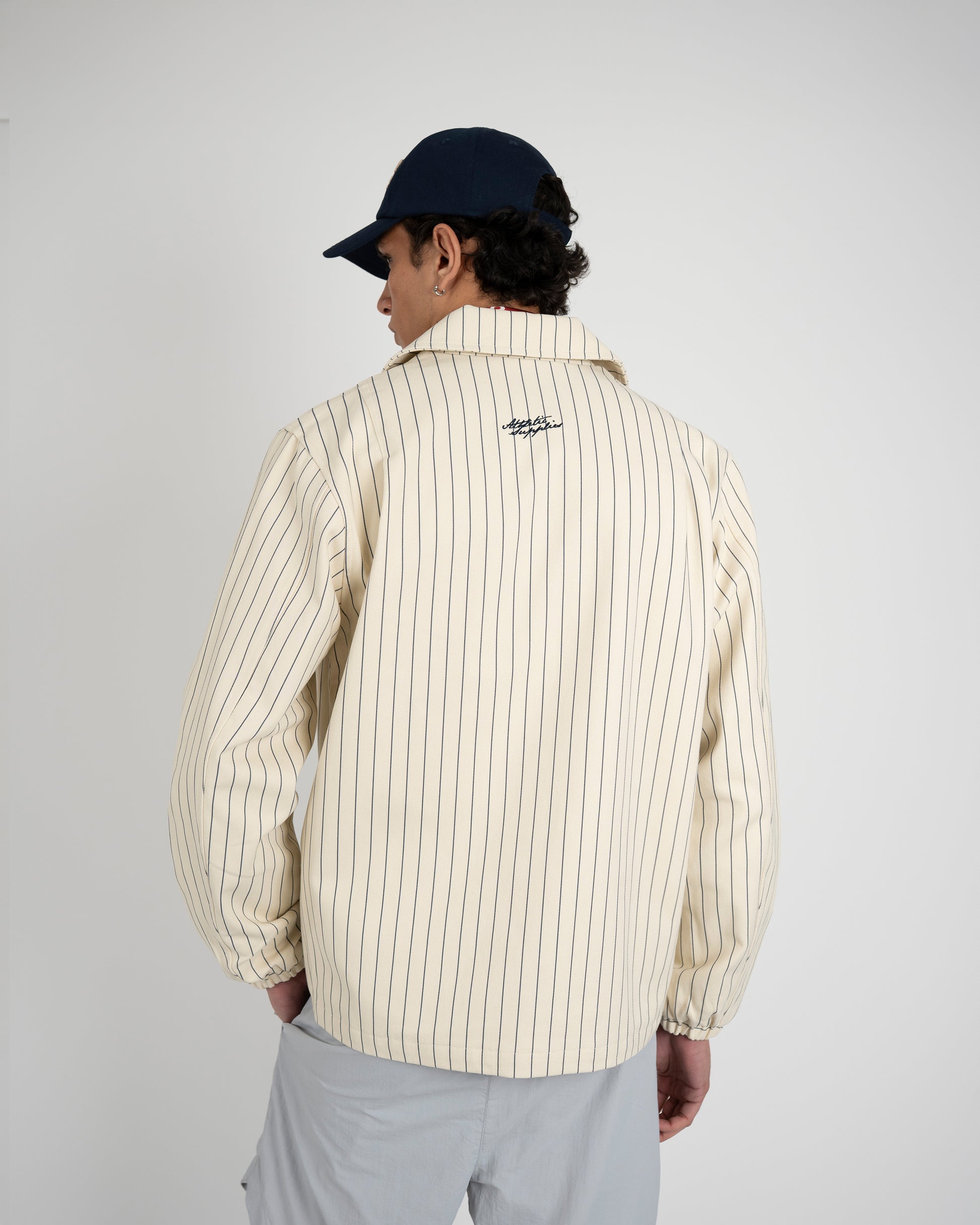 Prohibited Belmont Jacket Pinstripe – Herren Rückenansicht