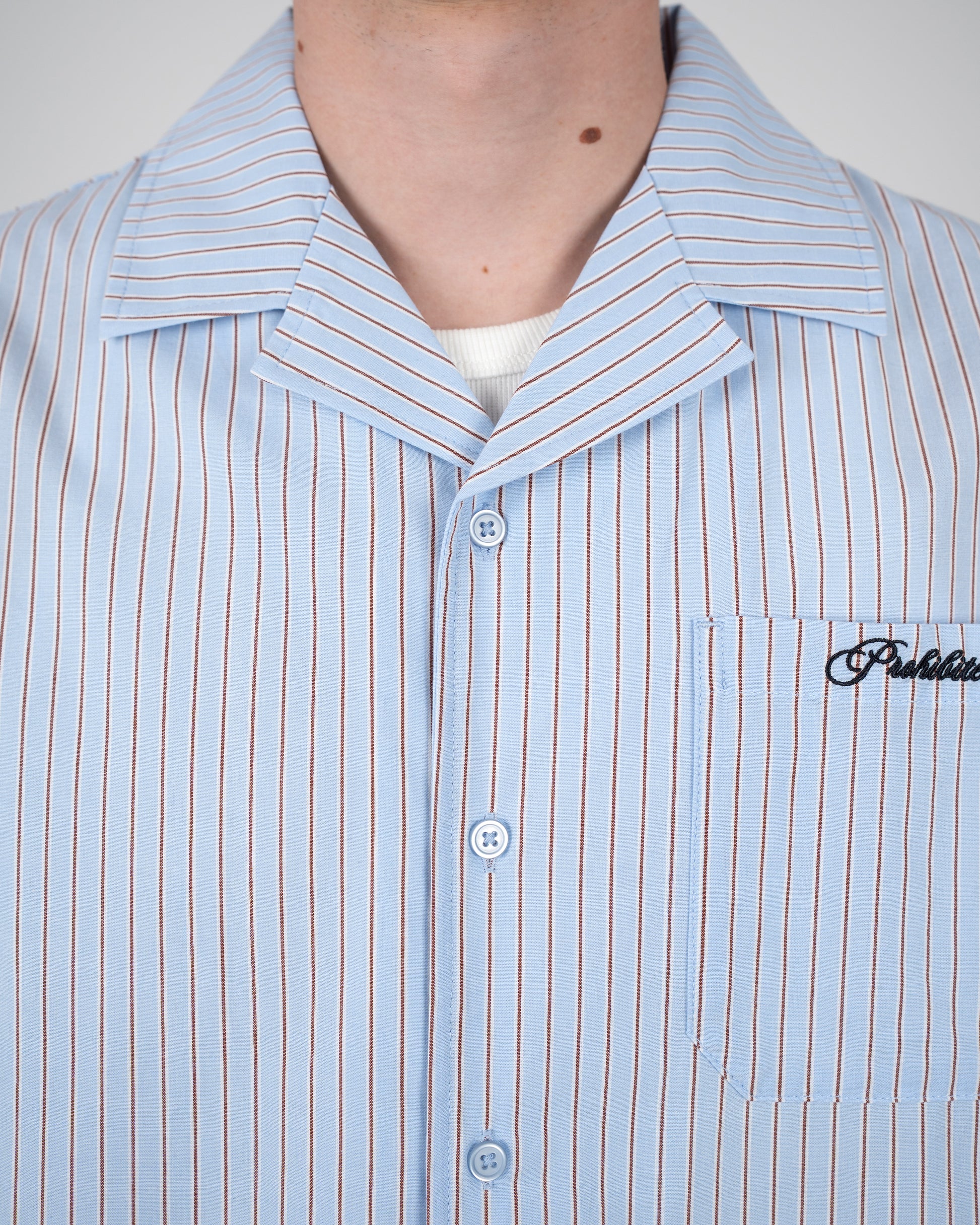 Prohibited Vineyard Breeze Shirt – Detail Cuban Collar