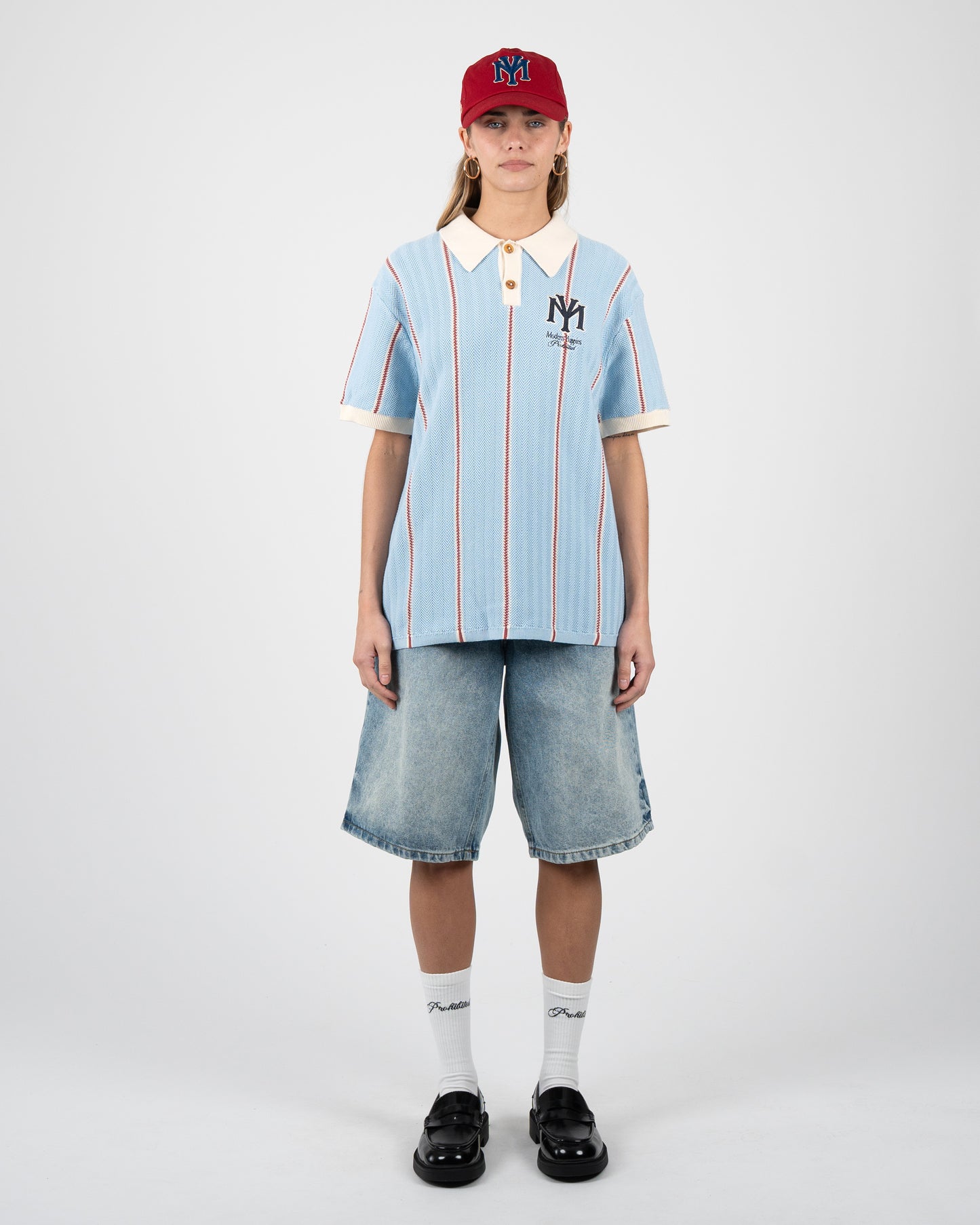 Prohibited Off Season Knit Polo – Damen Frontansicht
