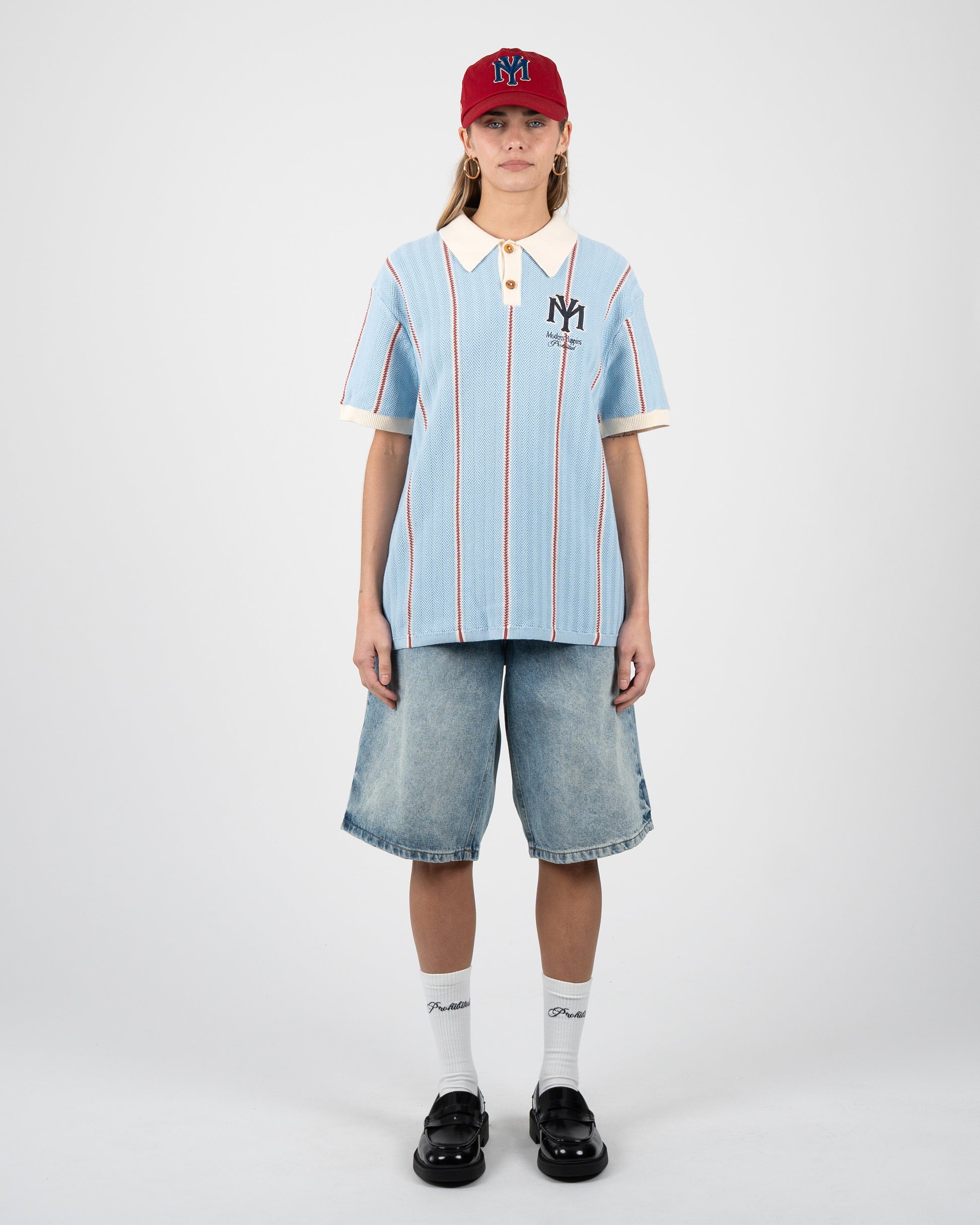 Prohibited Off Season Knit Polo – Damen Frontansicht
