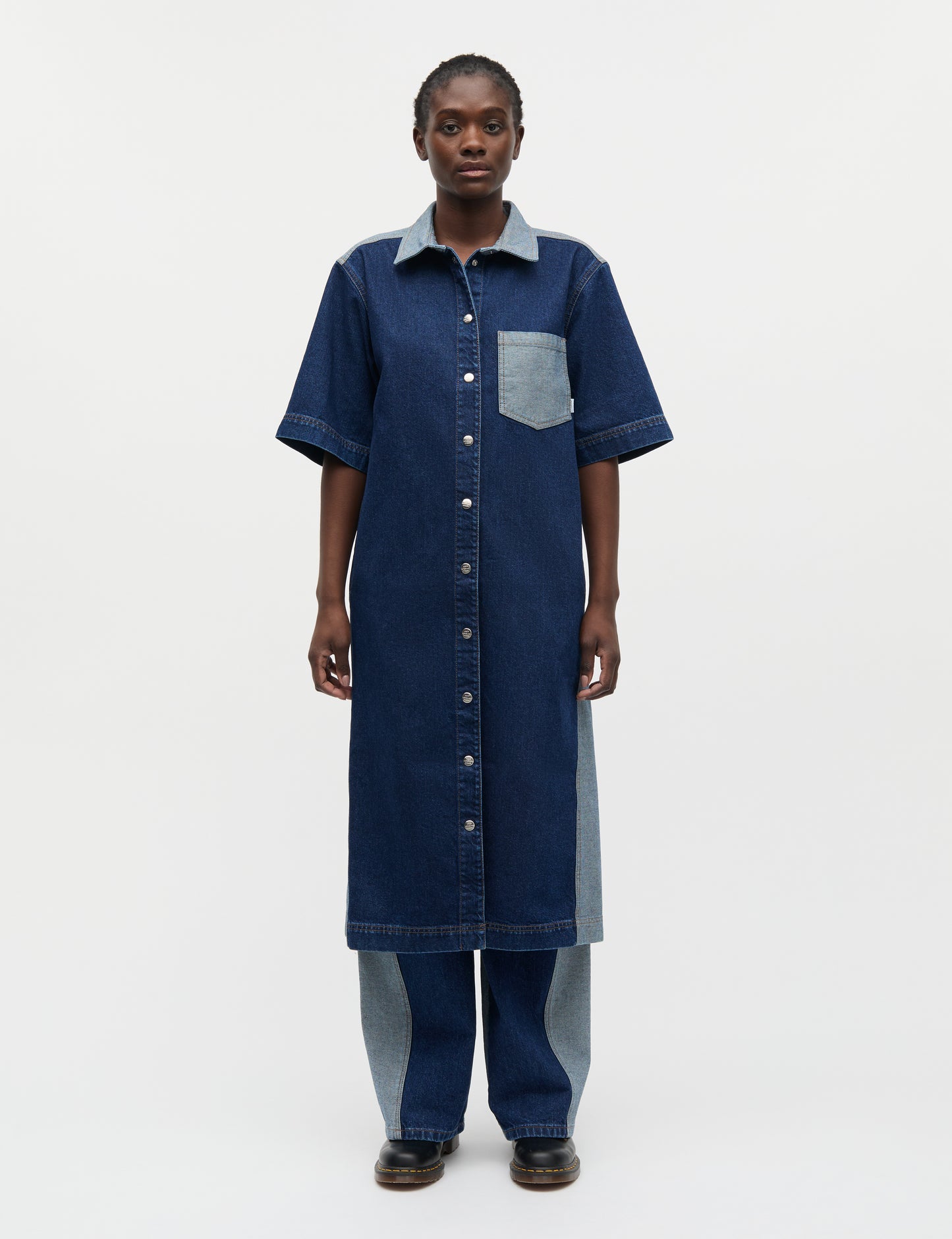 Luke Denim Viola Dress Block