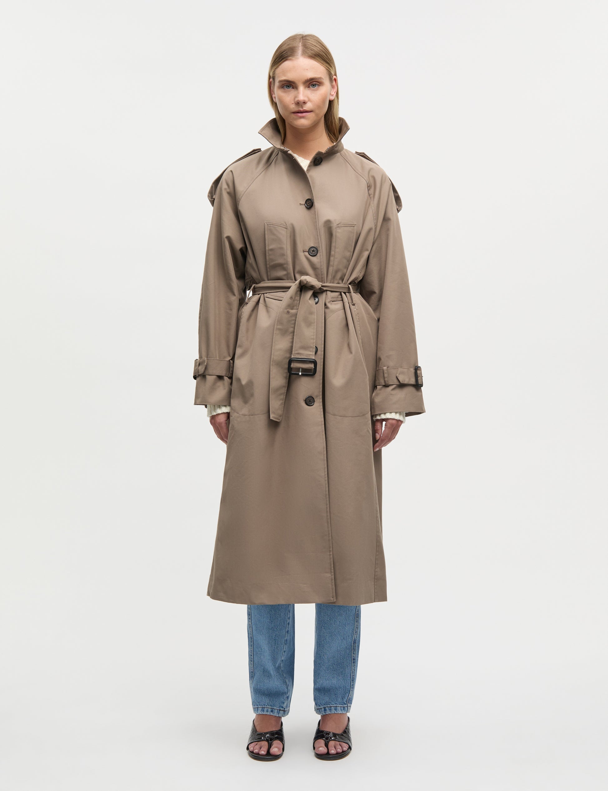 Mads Nørgaard Cotton Pol Benley Trench Coat
