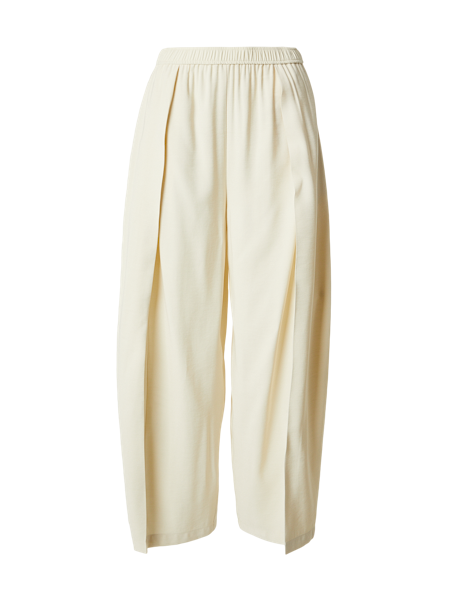 Quanda Trousers von EDITED – tailored Hose mit High Waist und cleaner Silhouette, Frontansicht