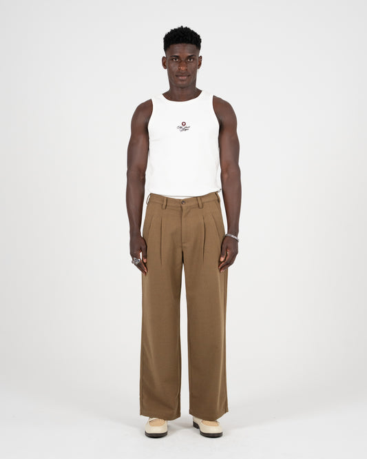 Double Pleated Club Pants
