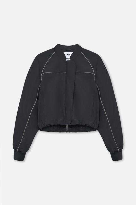 Won Hundred Ola Piping Bomber Jacket in kurzer Silhouette