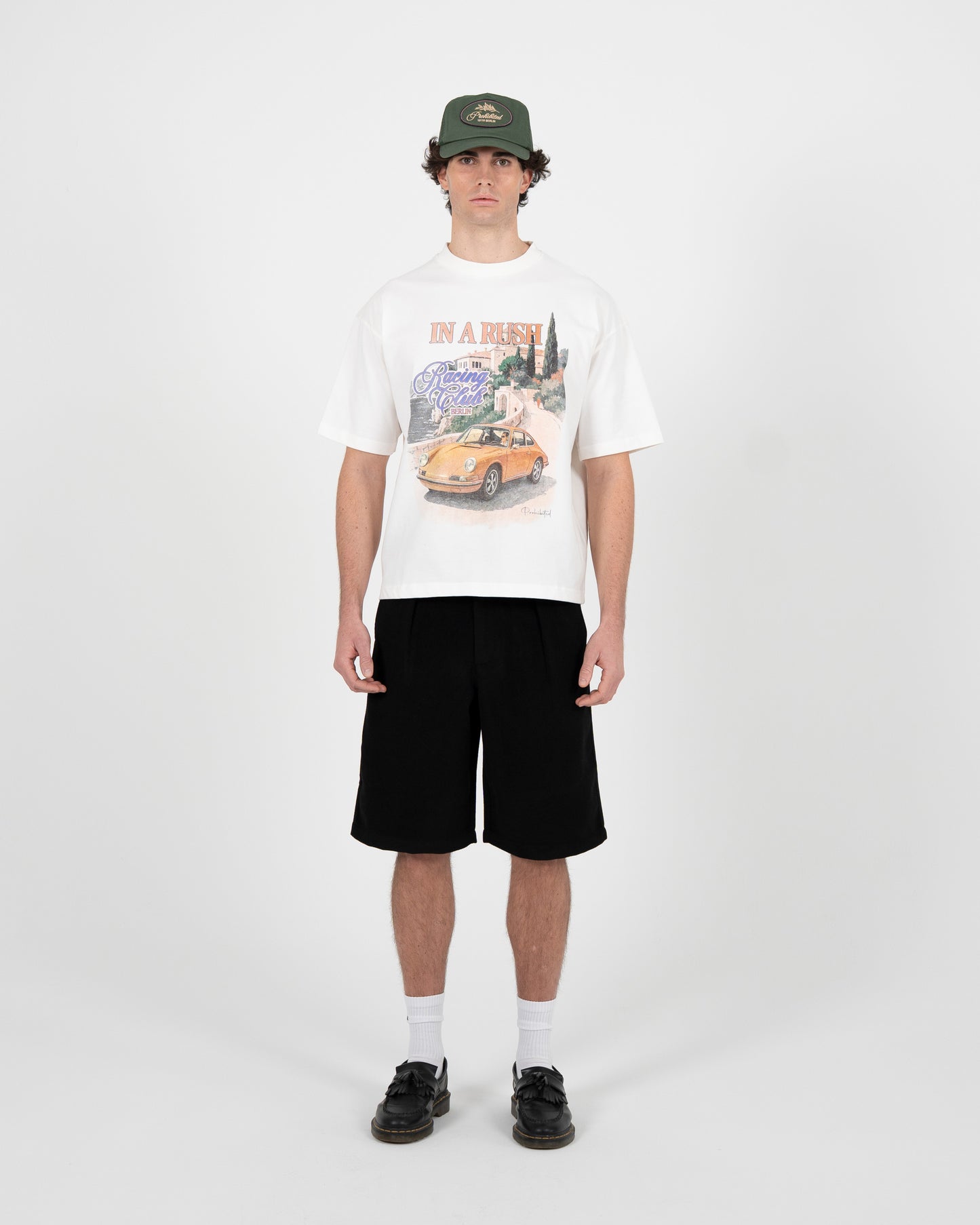 Podium Double Pleated Shorts