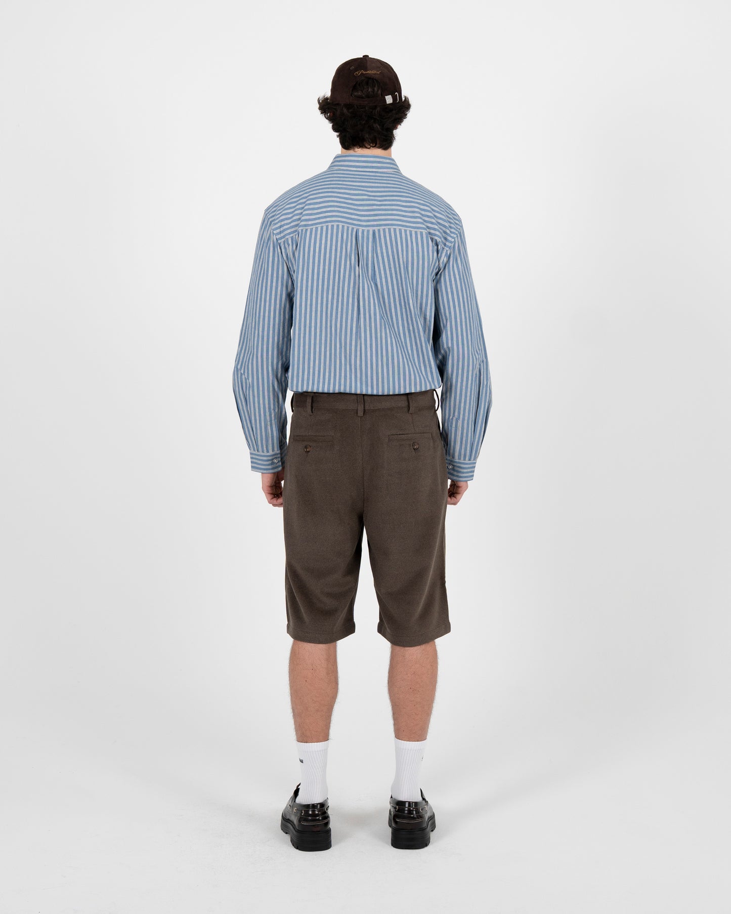 Podium Double Pleated Shorts
