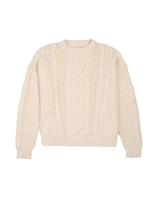 Sunday Cable Knit Sweater