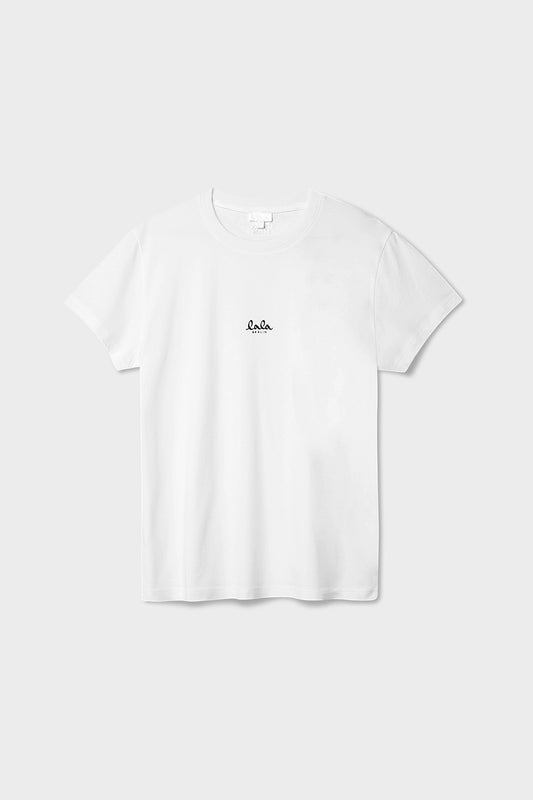 Lala Berlin T-Shirt Lala Cotton White